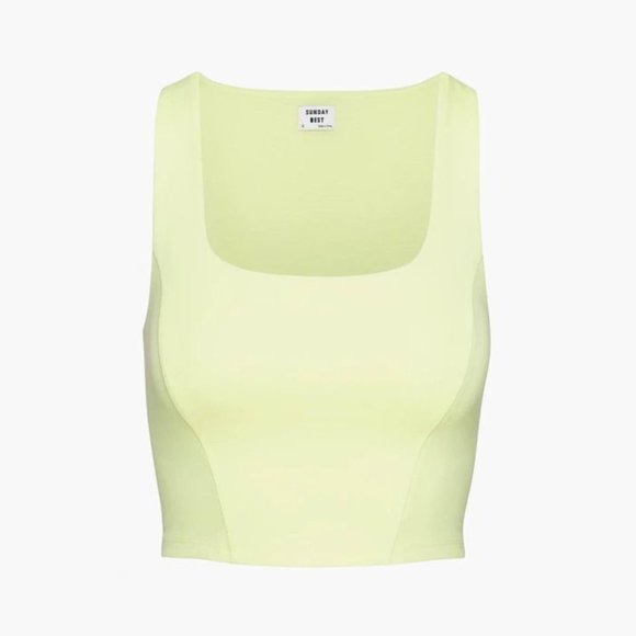 BNWT aritzia Jagger tank in brown - Picture 3 of 4